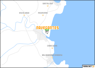 map of Navegantes