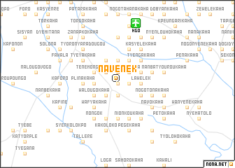 map of Navènek