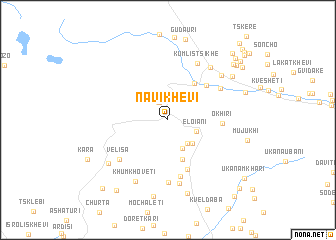 map of Navikhevi