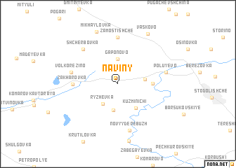 map of Naviny