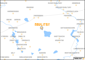 map of Navlitsy