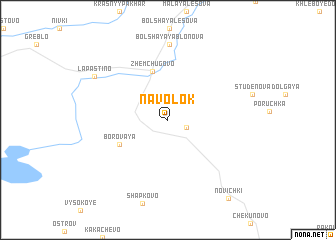 map of Navolok