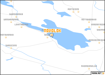 map of Navolok