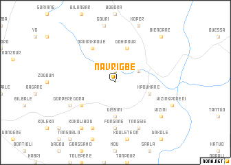 map of Navrigbé