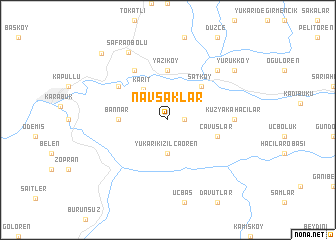 map of Navsaklar