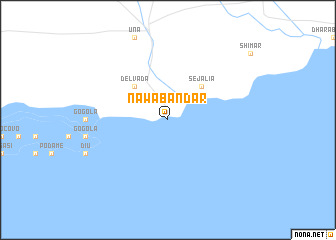 map of Nawābandar