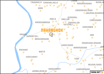 map of Nawāb Dhok