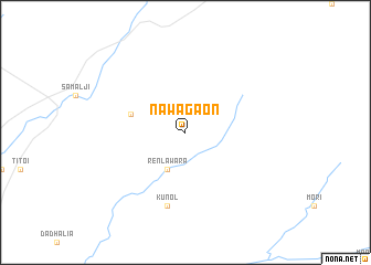 map of Nawagaon