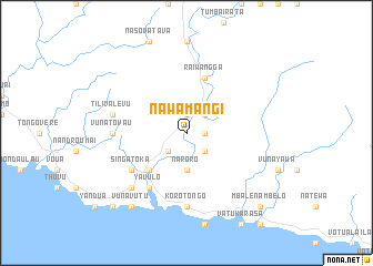 map of Nawamangi