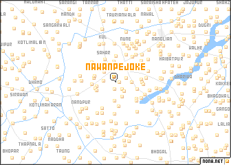 map of Nawān Pejoke