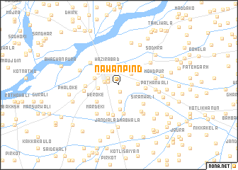 map of Nawān Pind