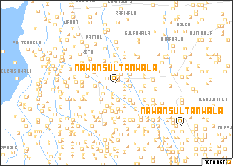 map of Nawān Sultānwāla