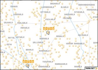 map of Nawān