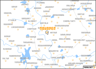 map of Nawaper