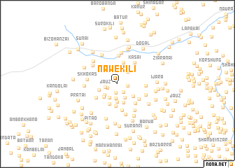 map of Nawe Kili