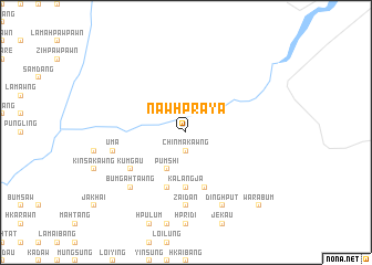 map of Nawhpra Ya