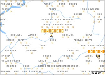 map of Nawngheng