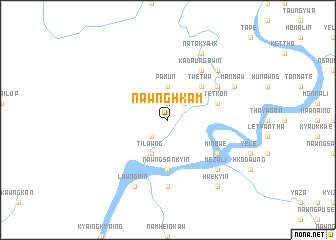 map of Nawnghkam