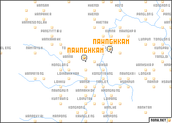 map of Nawng-hkam