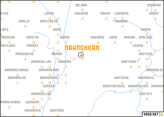 map of Nawnghkam