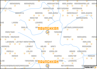 map of Nawnghkam