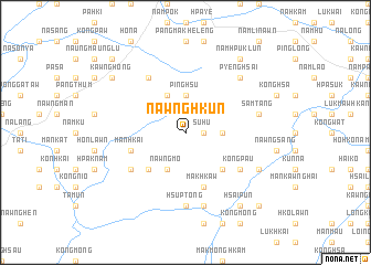 map of Nawng-hkun