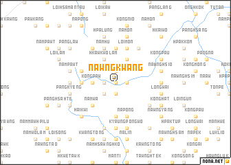 map of Nawngkwang