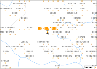 map of Nawngmöng