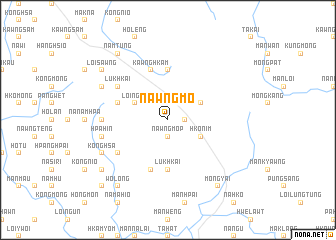 map of Nawngmo