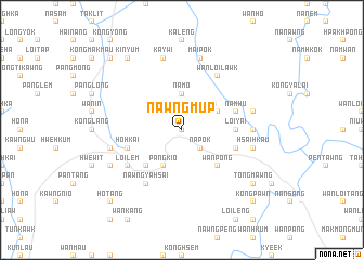map of Nawngmup