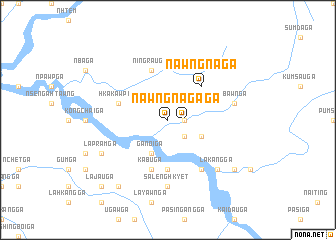 map of Nawngna Ga