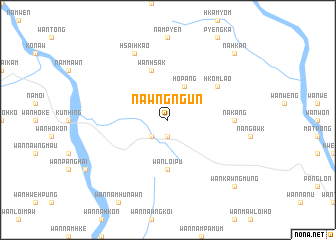 map of Nawngngün