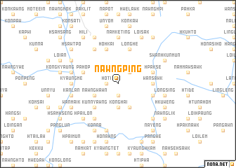 map of Nawng Ping