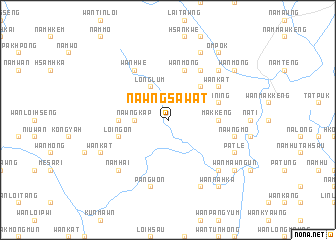 map of Nawngsa Wat