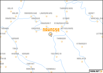 map of Nawngse