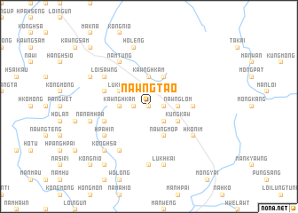 map of Nawngtao