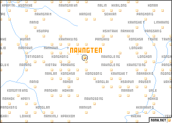 map of Nawng-ten