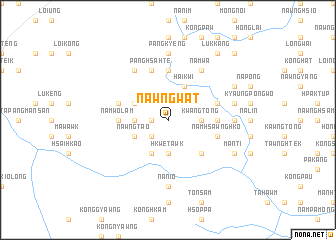 map of Nawngwat