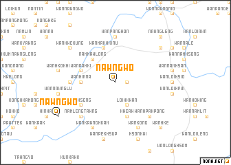 map of Nawngwo