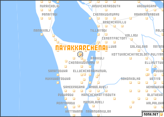 map of Nayakkarchenai