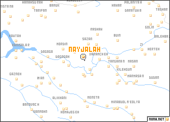 map of Nayjālah