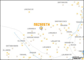 map of Nazareth