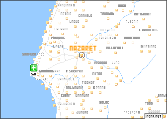 map of Nazaret