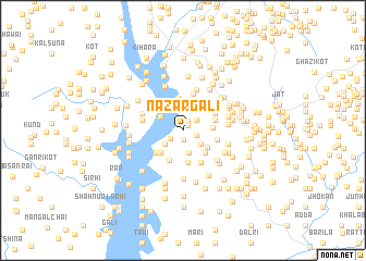 map of Nazargali