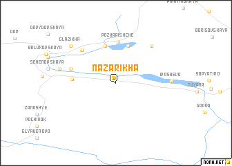 map of Nazarikha