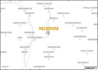 map of Nazarkino