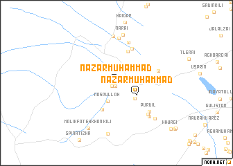 map of Nazar Muhammad