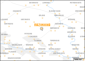 map of Nazimikha