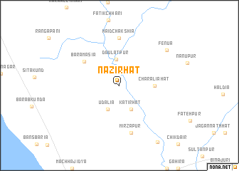 map of Nāzir Hāt