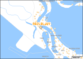 map of Nazl al Jūy